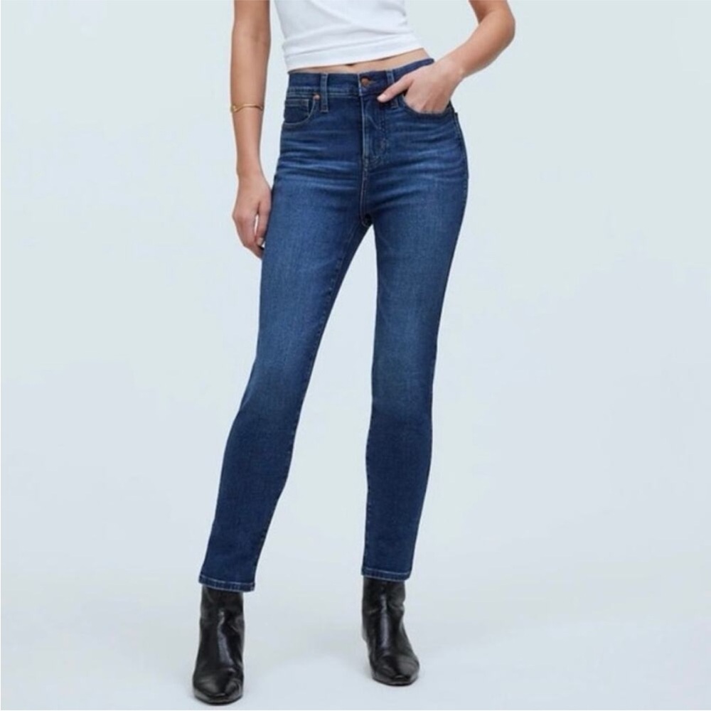 Madewell Mid-Rise Stovepipe Denim Jeans